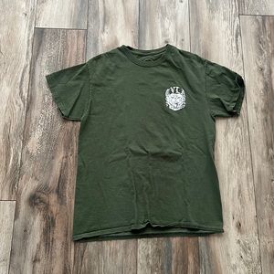cULA Green Adult Tiger Tee